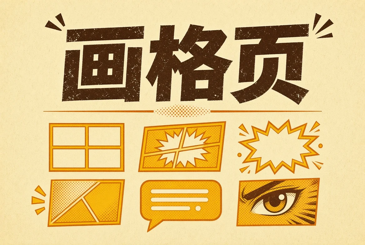 画格页栏目视觉